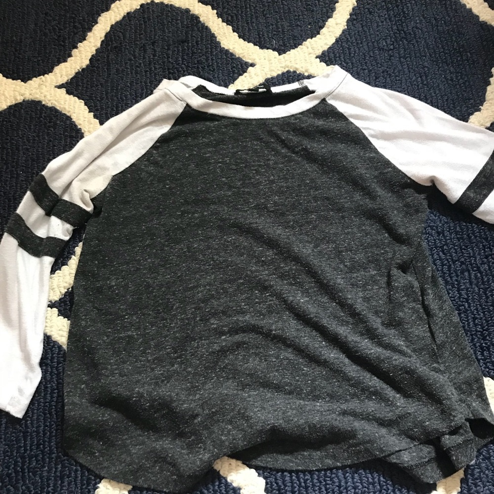 Girls Small Baseball Tee